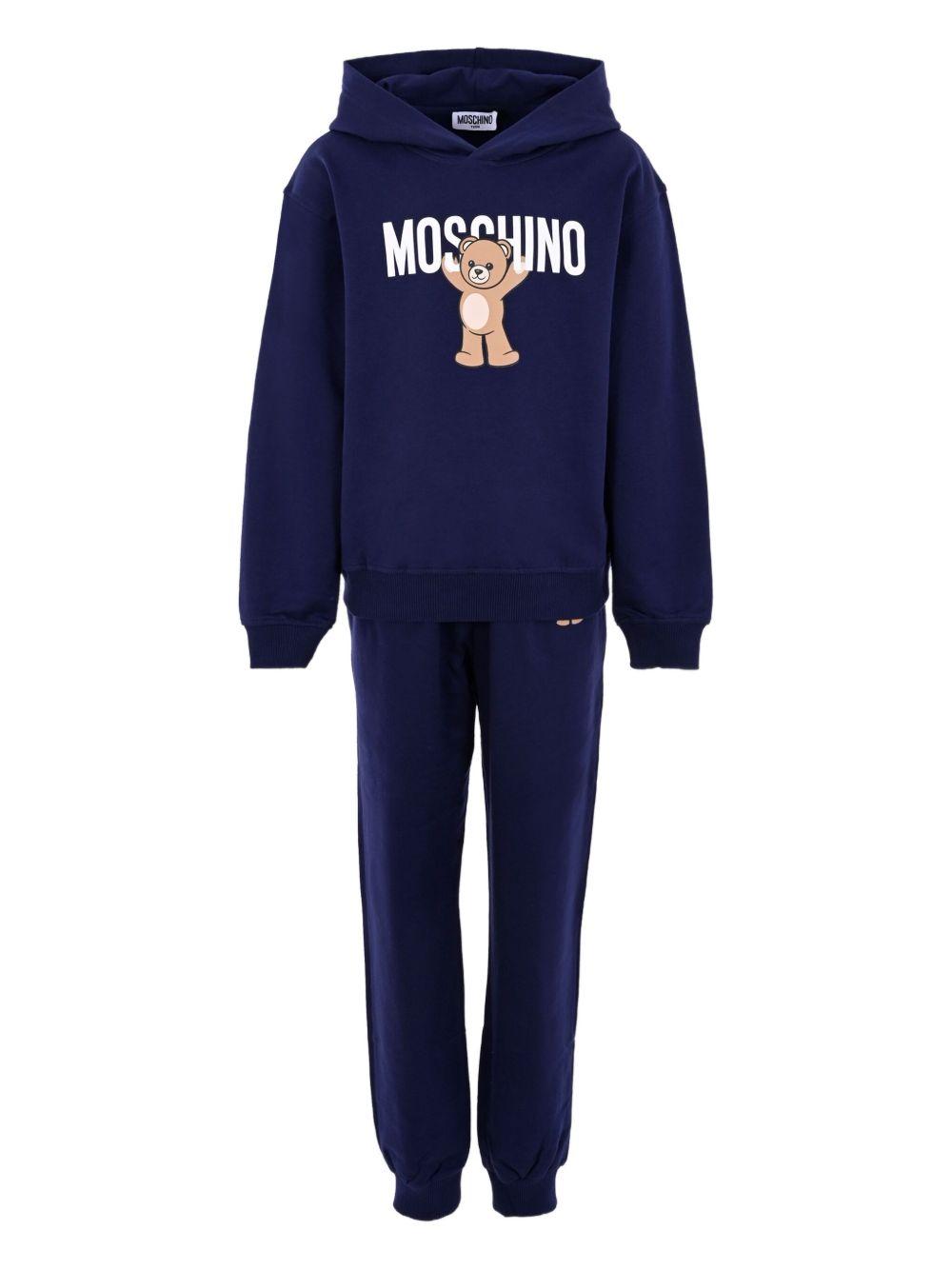 MOSCHINO Tuta sportiva con logo