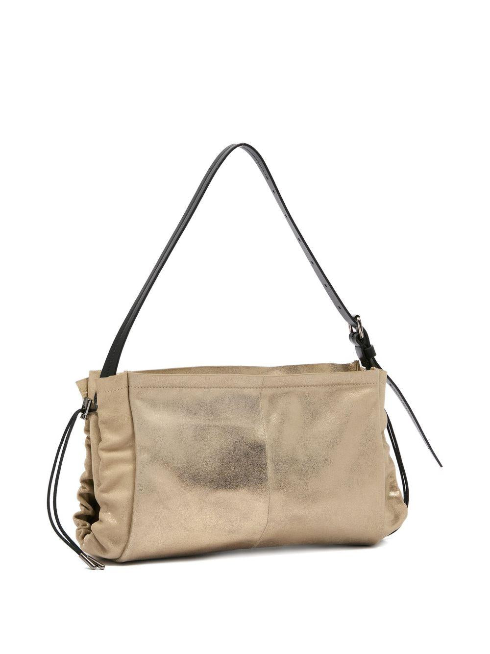 MAISON MARGIELA Borsa in pelle di vitello color oro