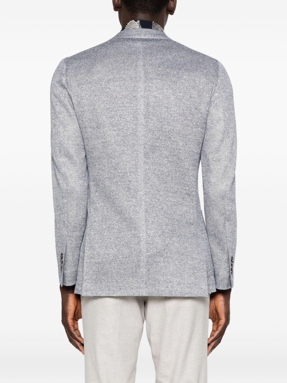 LARDINI Blazer monopetto azzurro chiaro