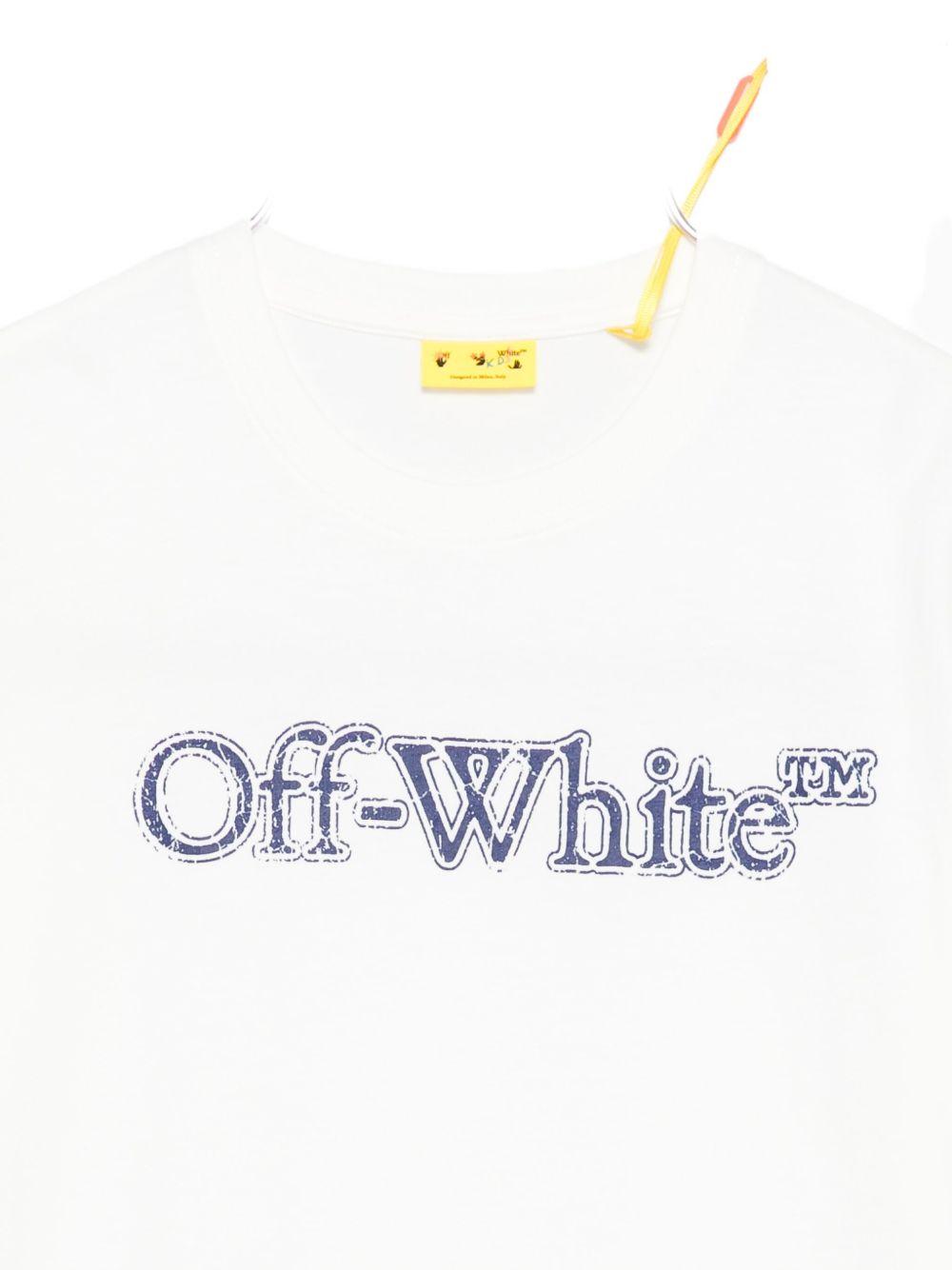 OFF WHITE T-shirt in cotone con logo