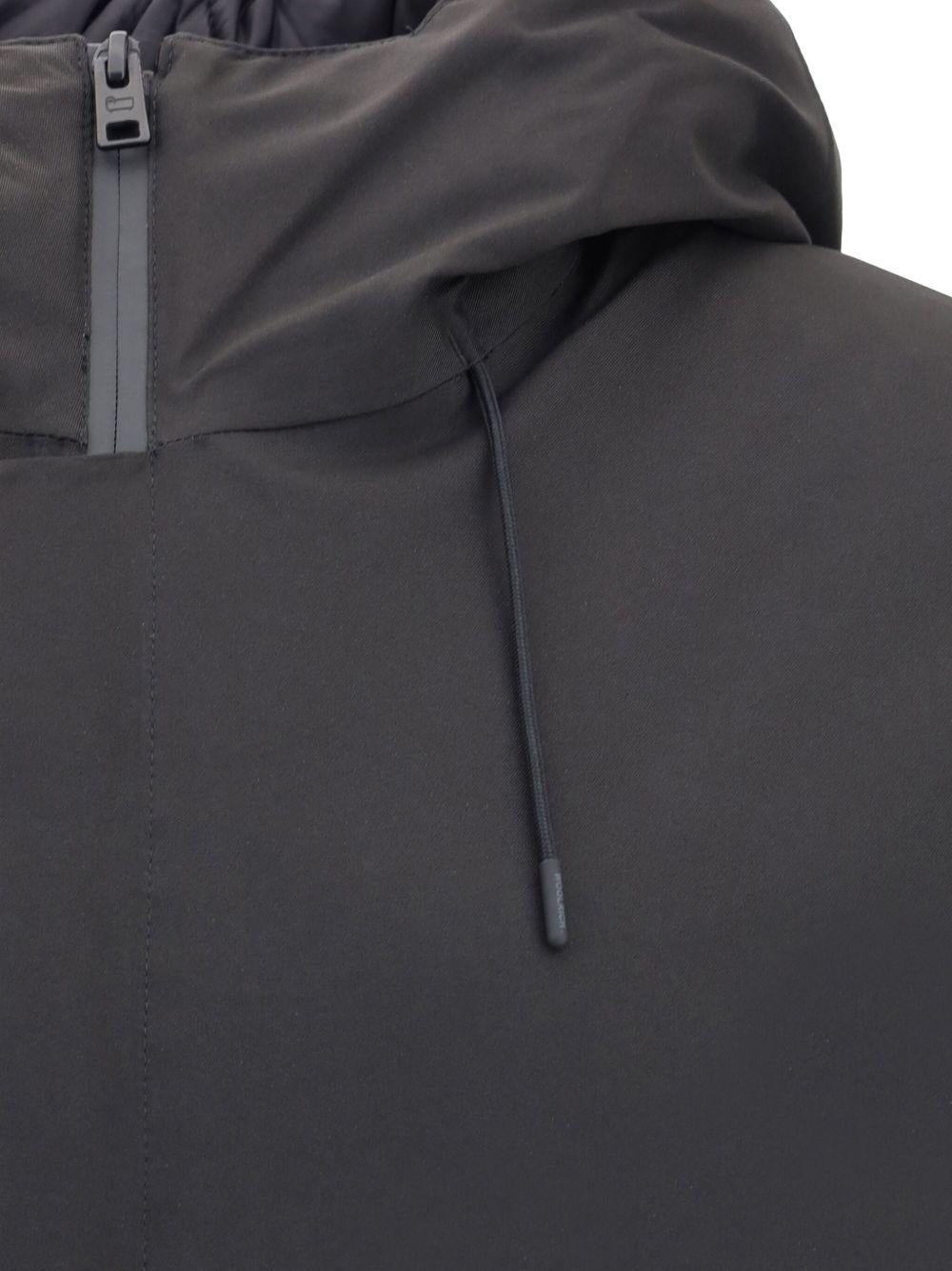 WOOLRICH Giacca con cappuccio e zip