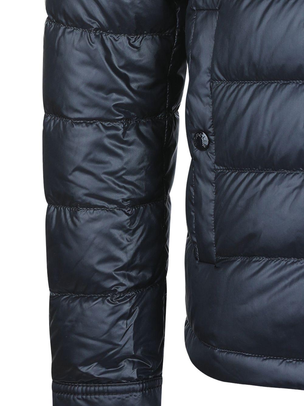 MONCLER Piumino corto trapuntato con zip