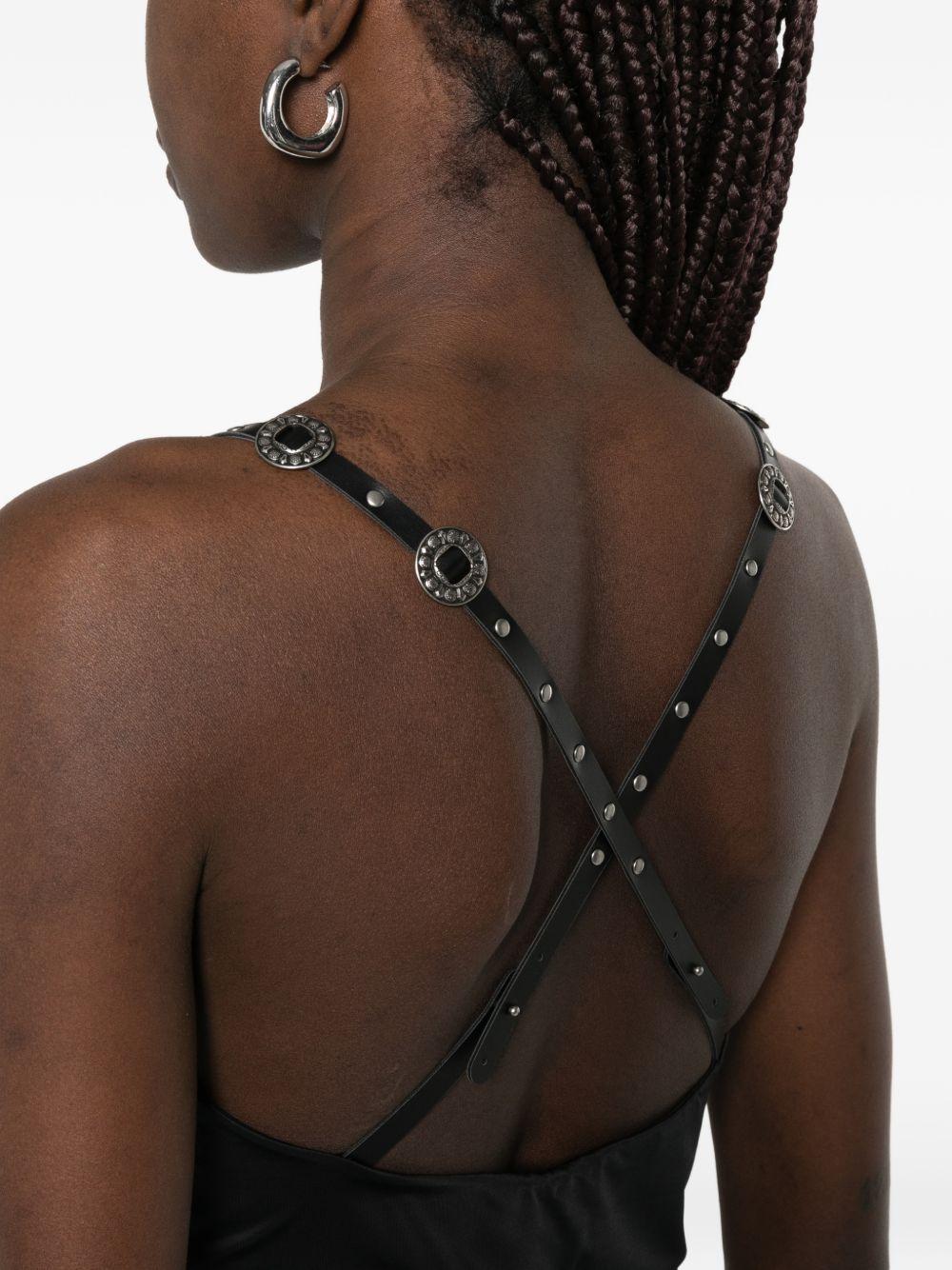 PINKO Top canotta Barletta nero