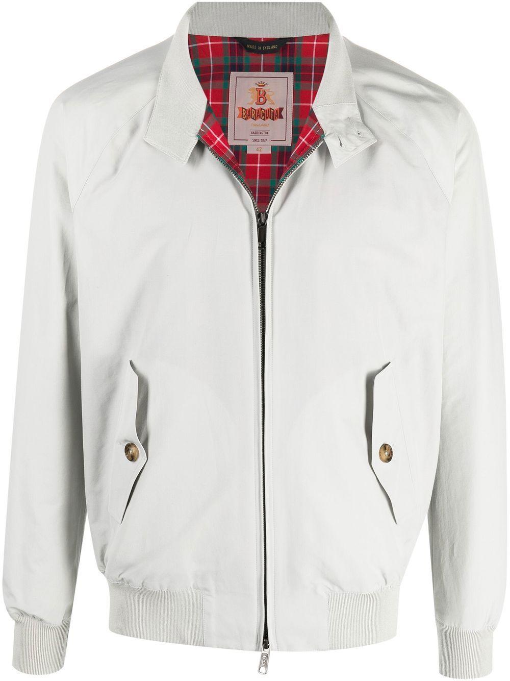 BARACUTA Giubbotto G9 Harrington grigio chiaro