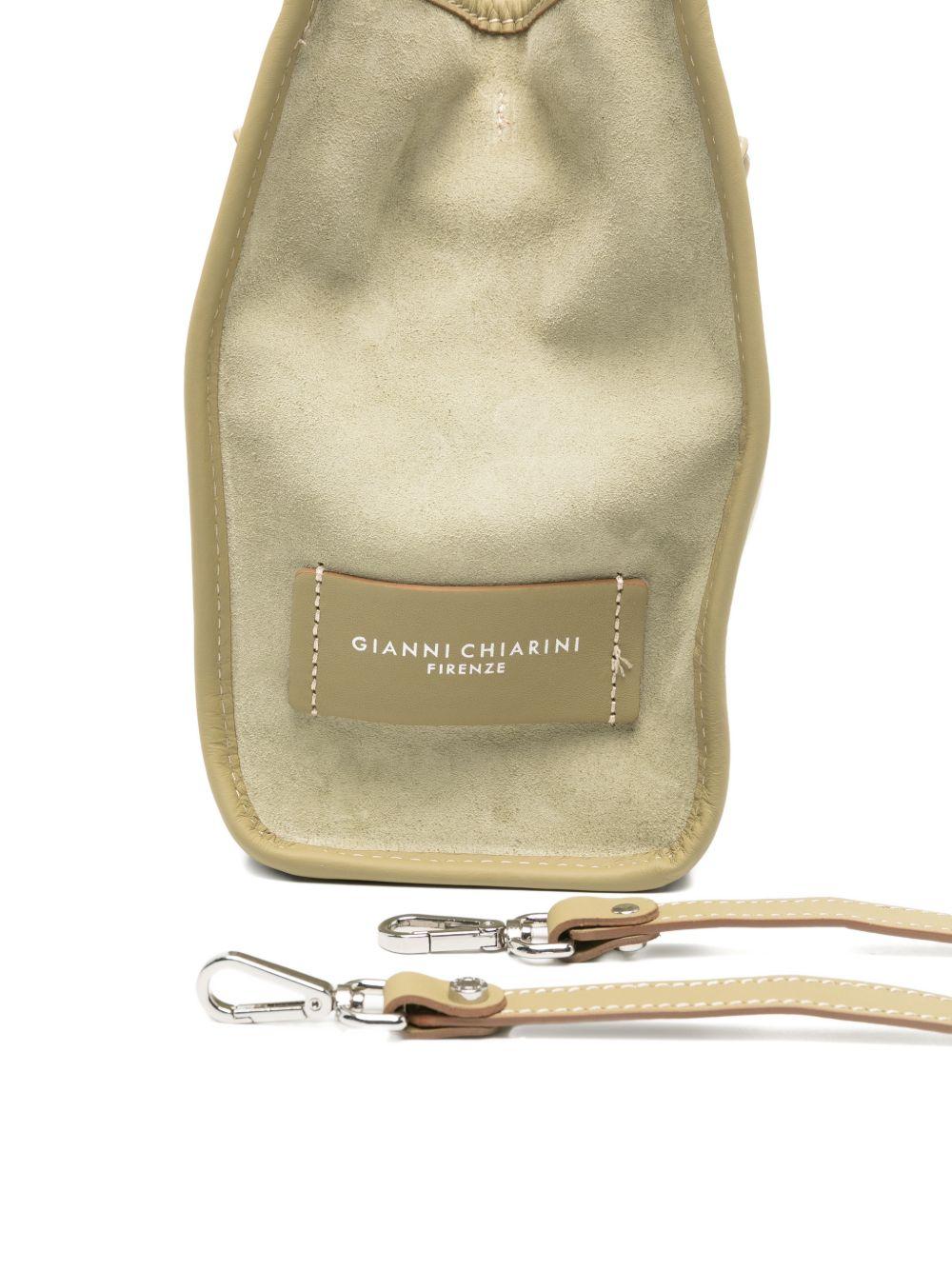 GIANNI CHIARINI Borsa a mano tote Marcella verde