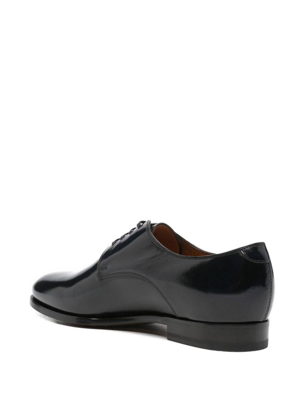 ORTIGNI Scarpe stringate nere lucide