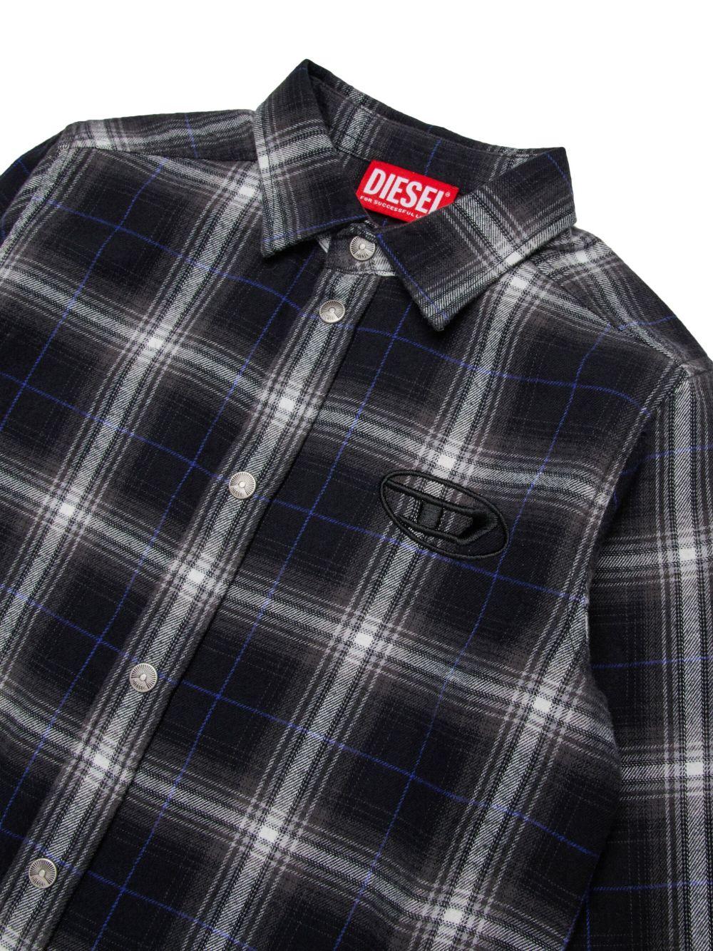 DIESEL Camicia in cotone a quadri