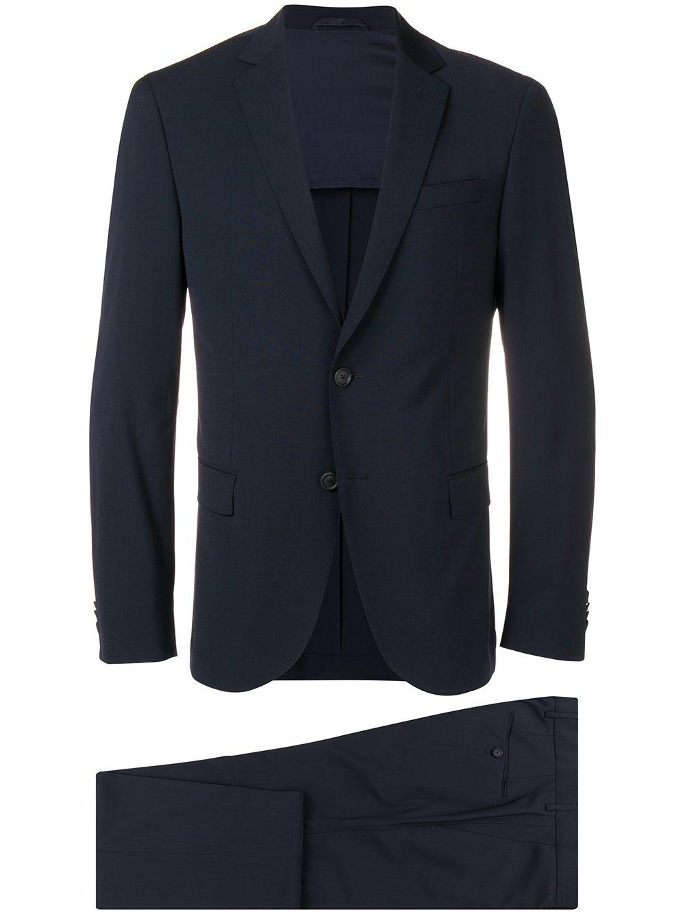 BOSS Completo elegante monopetto in misto lana vergine