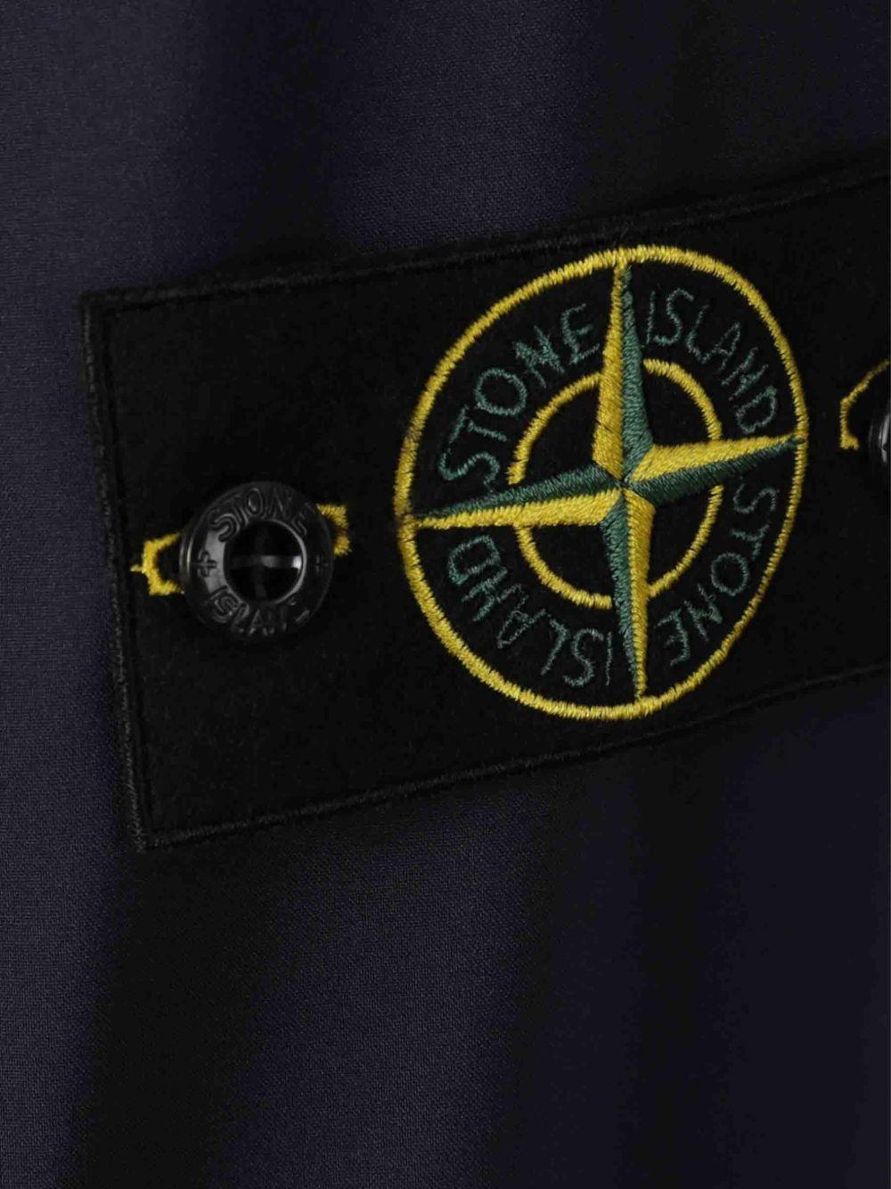 STONE ISLAND Felpa con cappuccio e zip