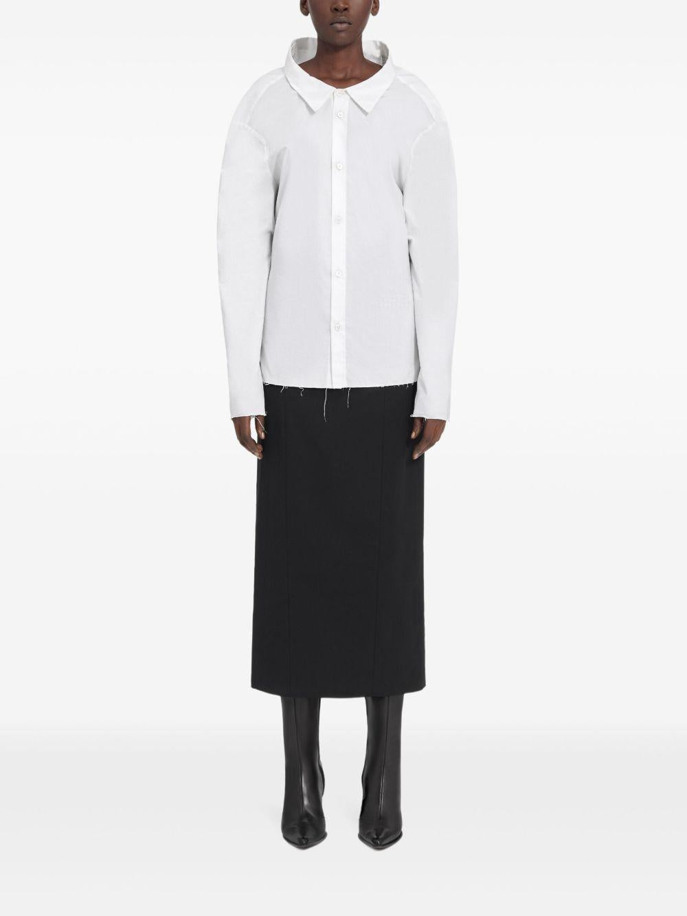 MM6 MAISON MARGIELA Camicia con colletto oversize