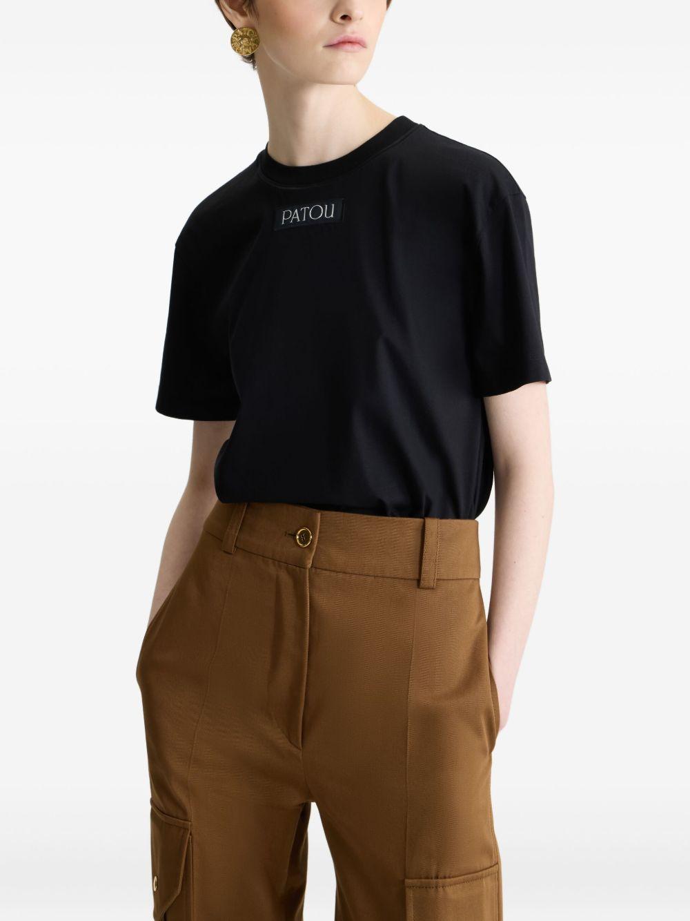 PATOU T-shirt a maniche corte con logo