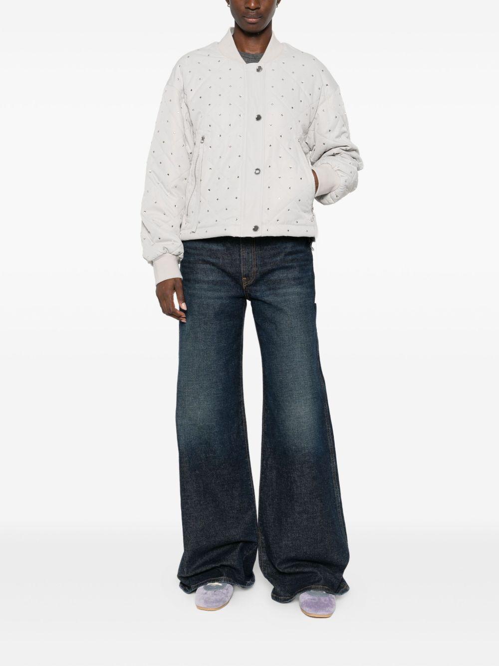 PINKO Bomber con strass 'Solana'