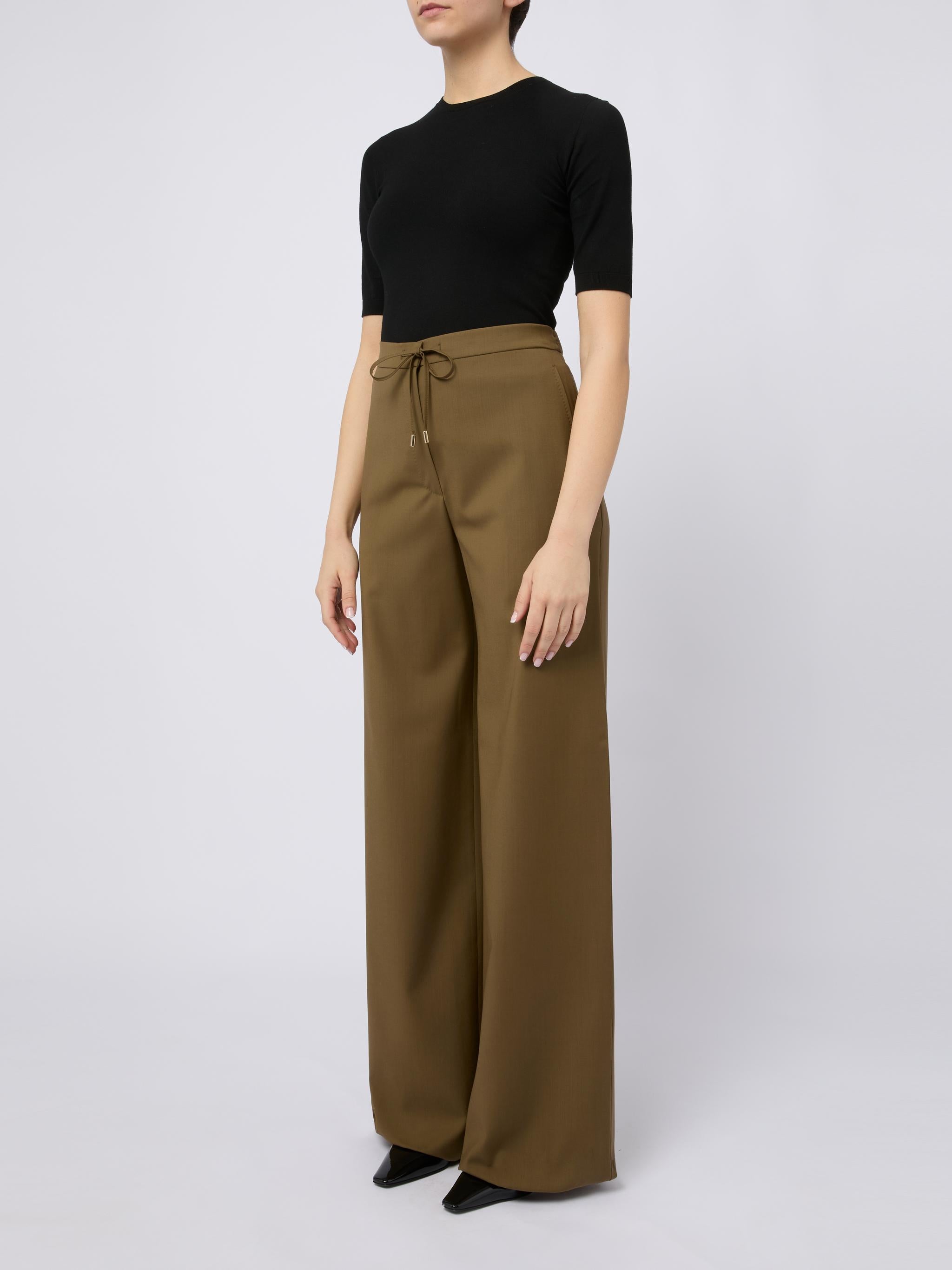 MAX MARA STUDIO Pantaloni Corone con coulisse in vita