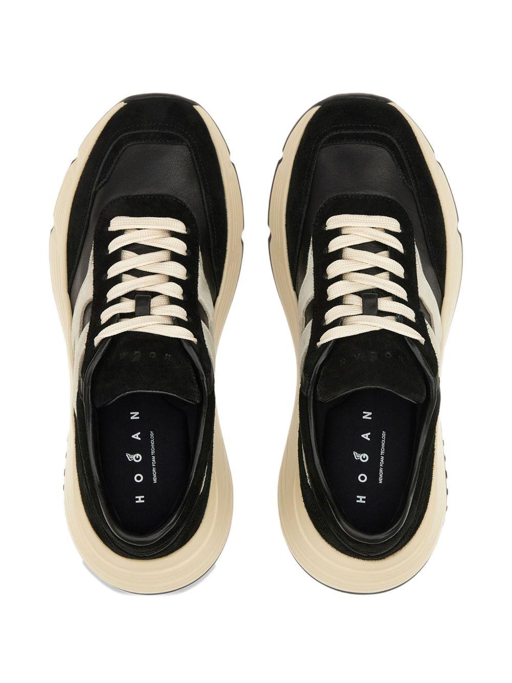 HOGAN Sneakers con inserti in suede