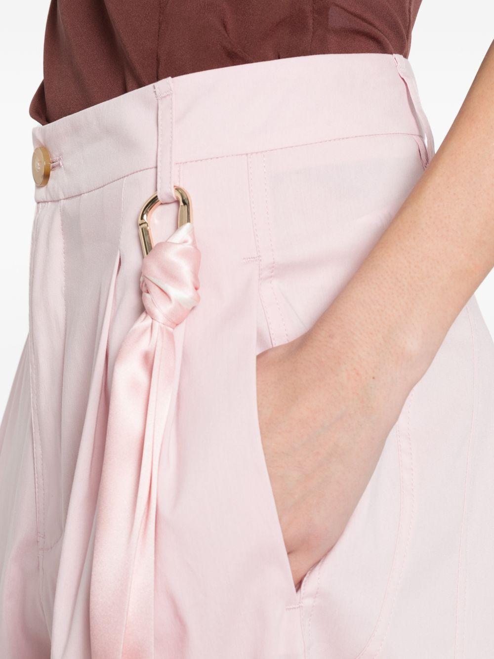 DARKPARK Pantaloni Phebe in cotone rosa