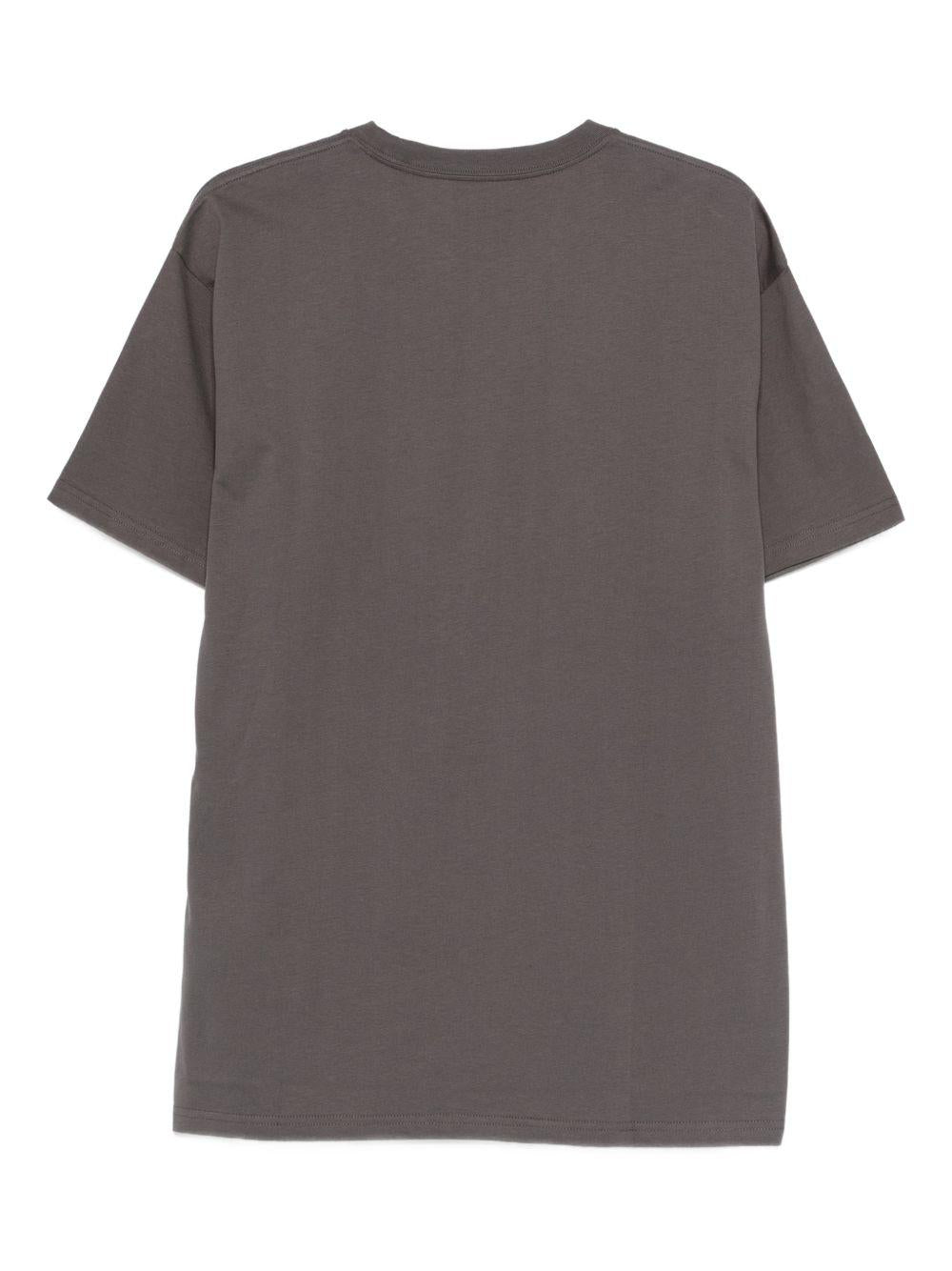 CARHARTT WIP T-shirt in cotone grigio