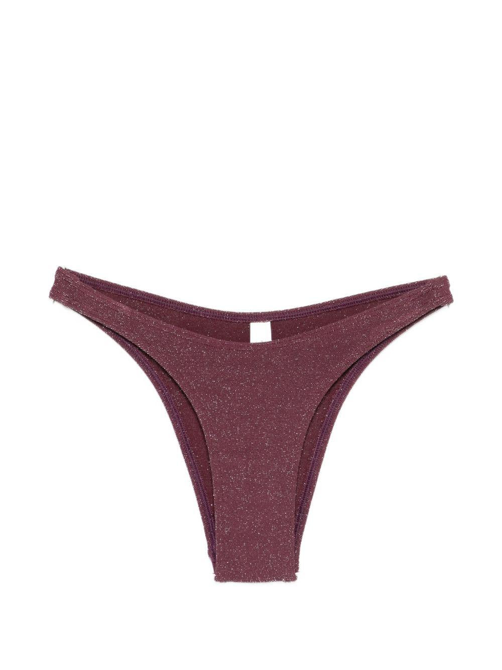 BOND EYE Slip bikini Scene in lurex color bordeaux