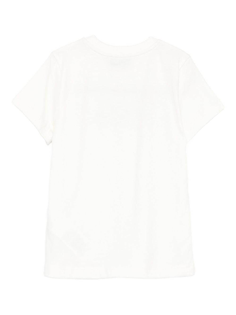 MOSCHINO T-shirt in cotone con stampa logo