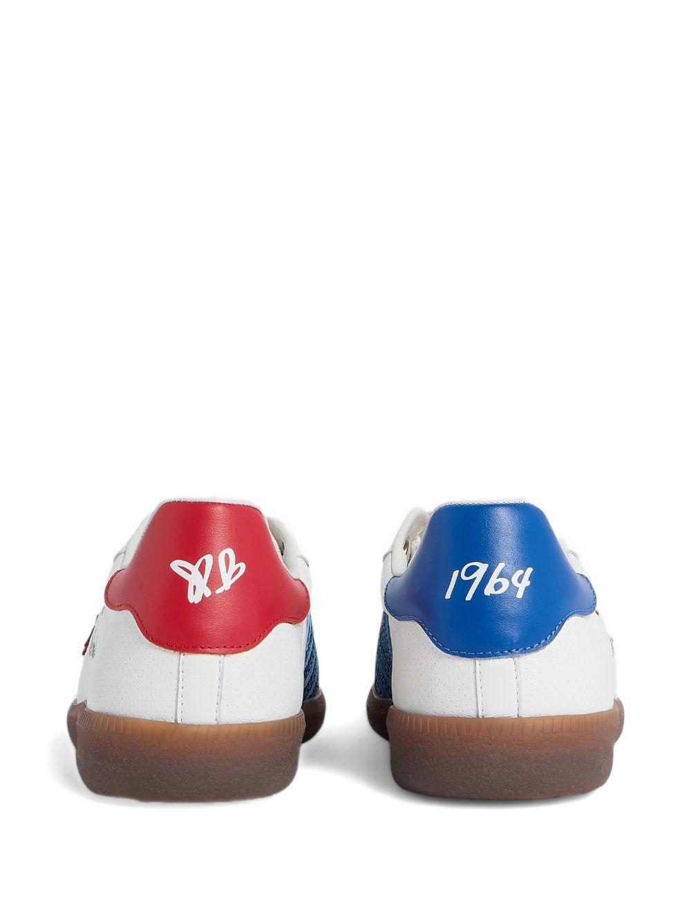 DSQUARED2 Sneakers Maple Leaf Rebels bianche