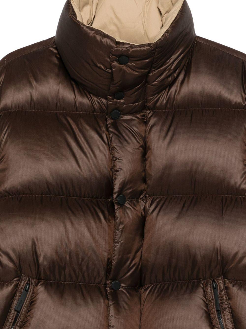 AFTER LABEL Piumino marrone RDS