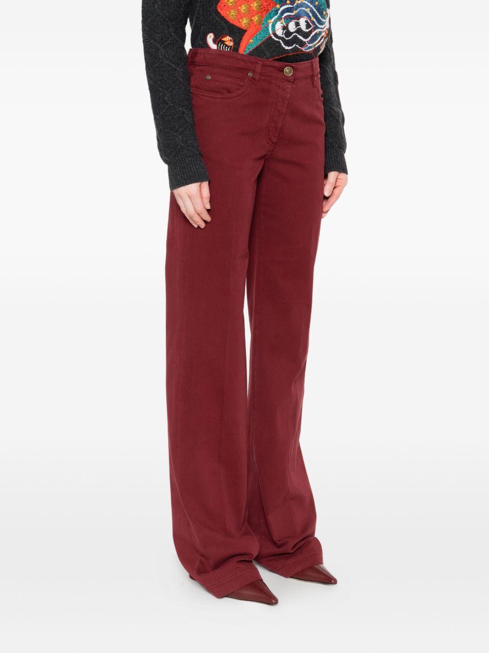ETRO Jeans stretch bordeaux