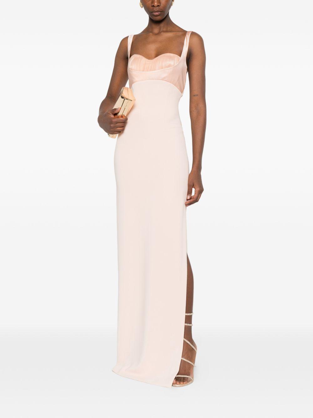 PRONOVIAS Abito lungo rosa Cistell