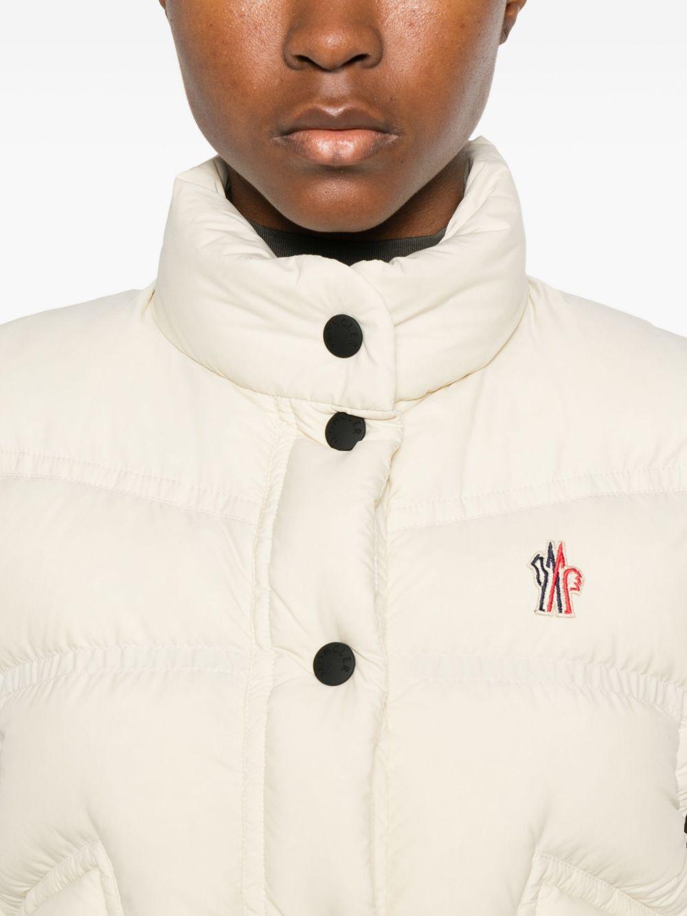 MONCLER GRENOBLE Gilet imbottito con logo