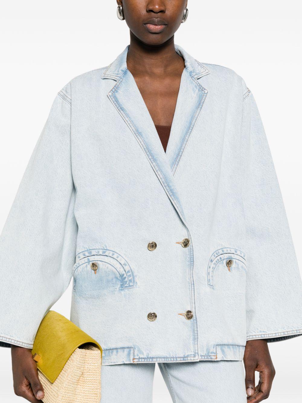 BLAZE Blazer blu doppiopetto Nariida