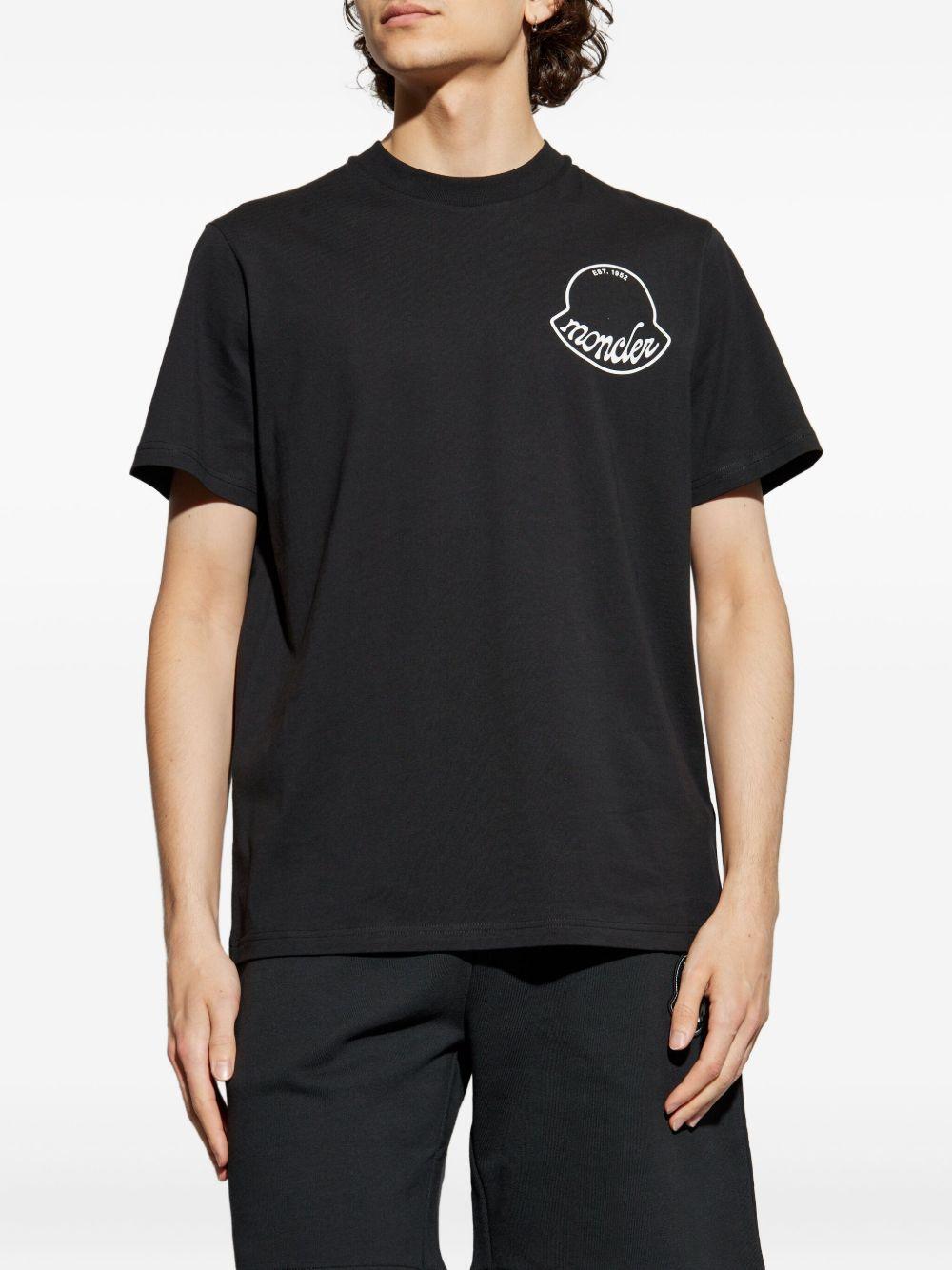 MONCLER T-shirt in cotone con logo