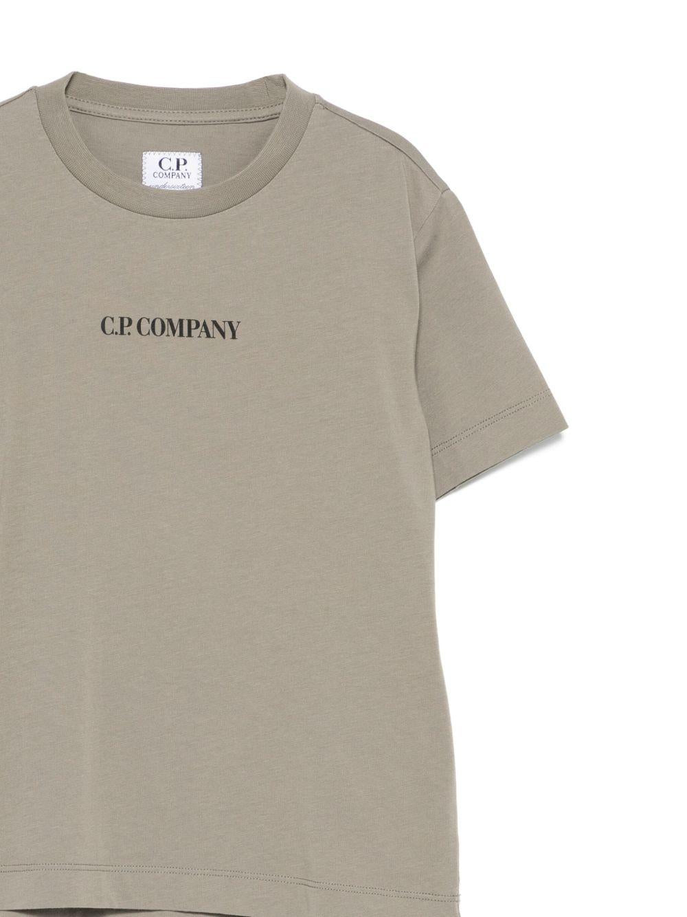 CP COMPANY T-shirt in cotone con logo