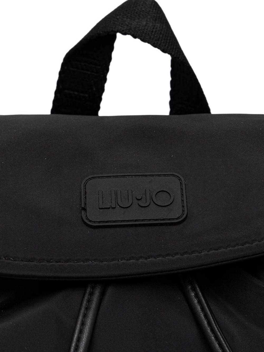 LIUJO Zaino nero con tasche esterne
