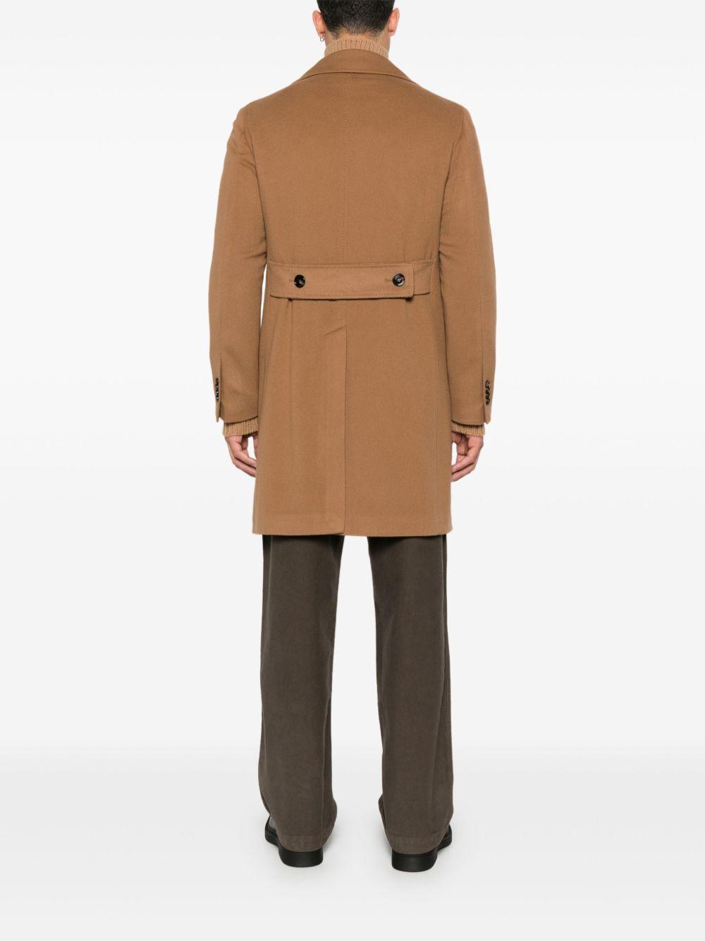 TAGLIATORE Cappotto lungo in lana vergine misto cashmere