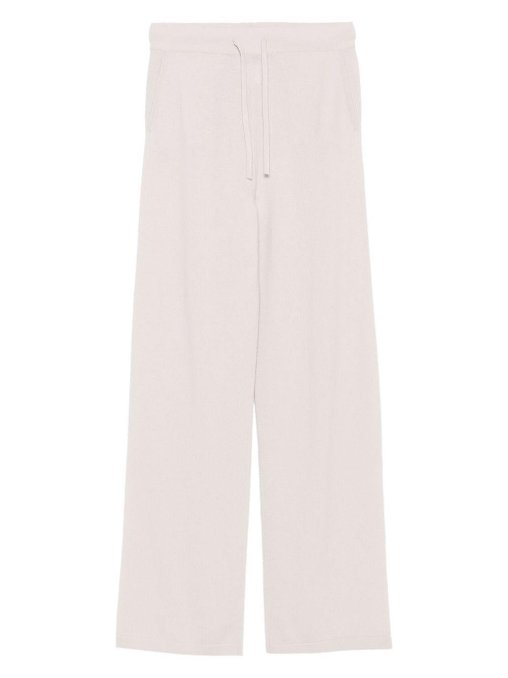 ALPHA STUDIO Pantaloni morbidi in lana e cashmere