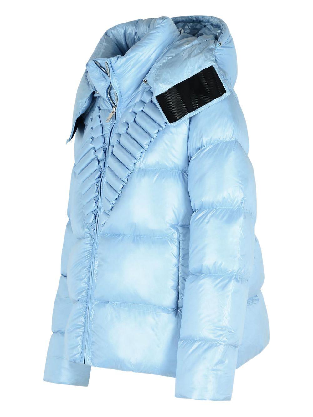 RAXXY Piumino azzurro con motivo goffrato