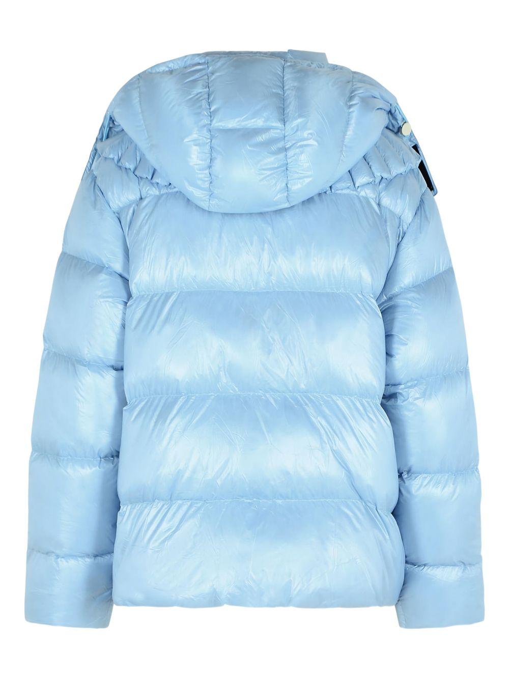 RAXXY Piumino azzurro con motivo goffrato