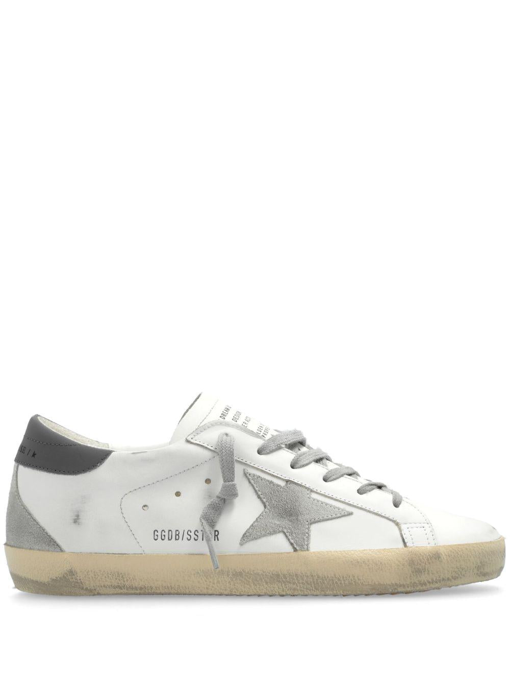 GOLDEN GOOSE Sneakers 'Super Star' in pelle bianca