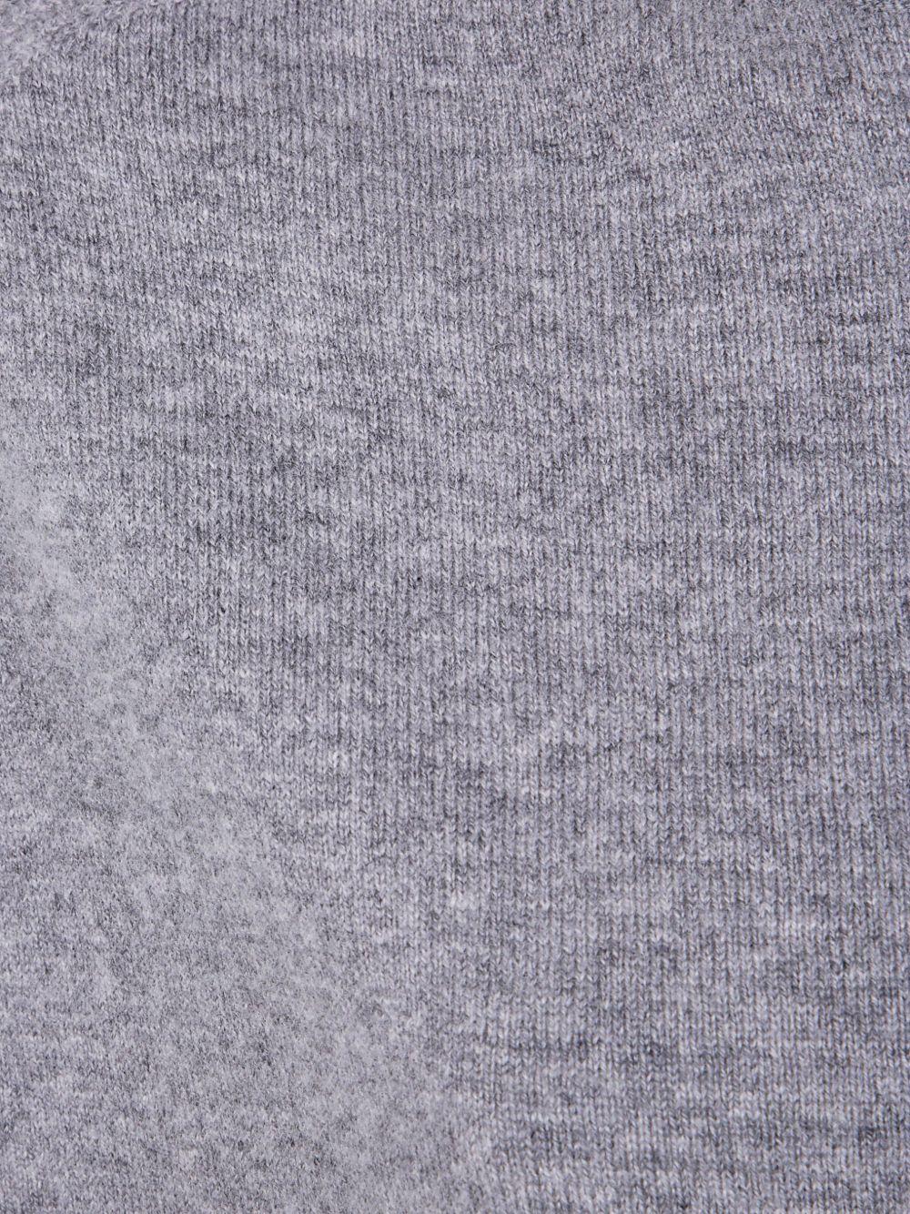 SEMICOUTURE Gilet 'Verity' in lana grigia