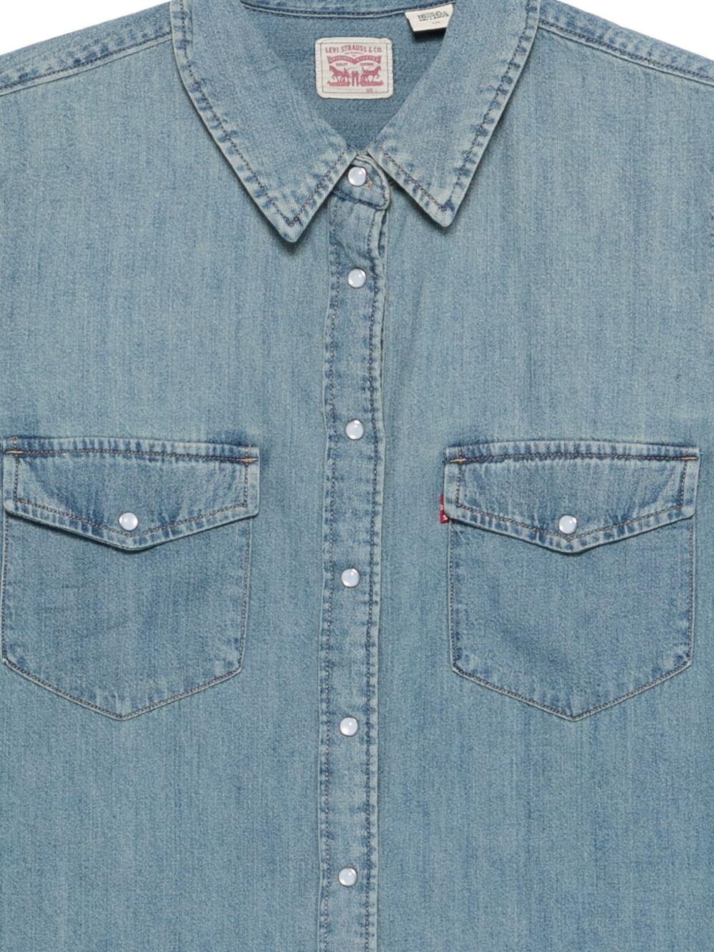 LEVIS Camicia in denim a maniche lunghe