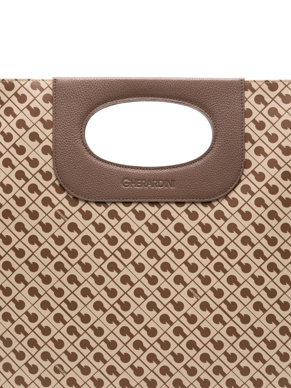 GHERARDINI Borsa a mano modello busta piatta Softy