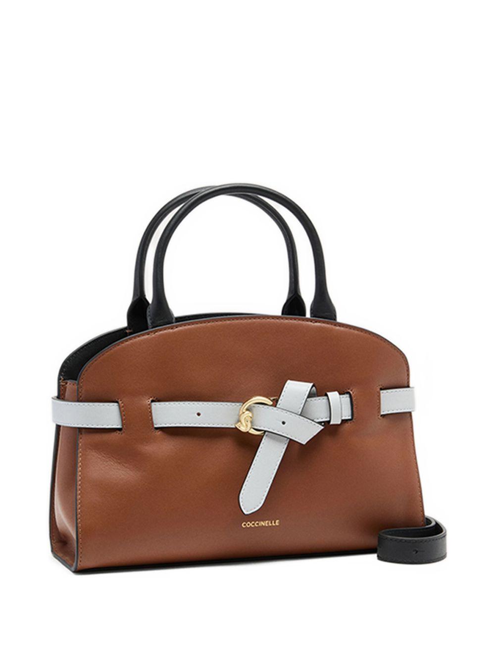 COCCINELLE Borsa tote con fibbia
