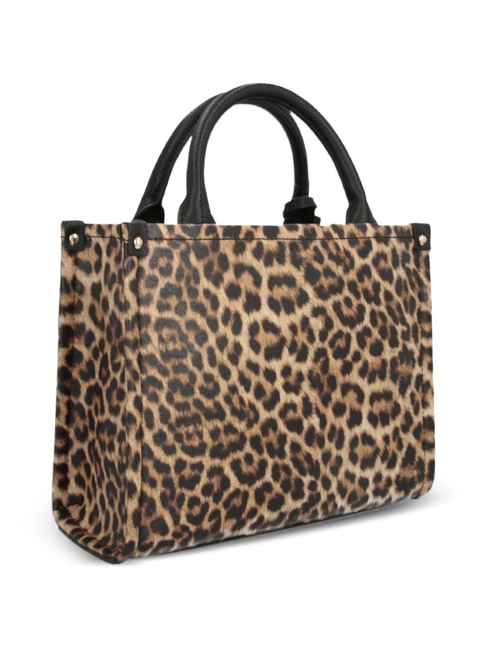 LIUJO Borsa a mano con stampa animalier e tracolla