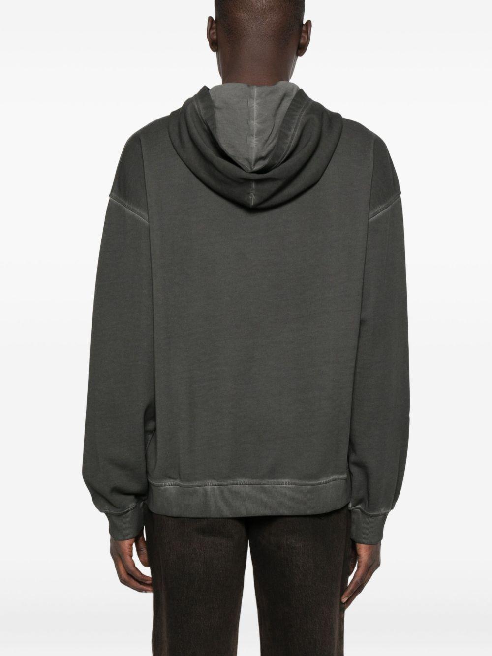 DIESEL Felpa con cappuccio in cotone