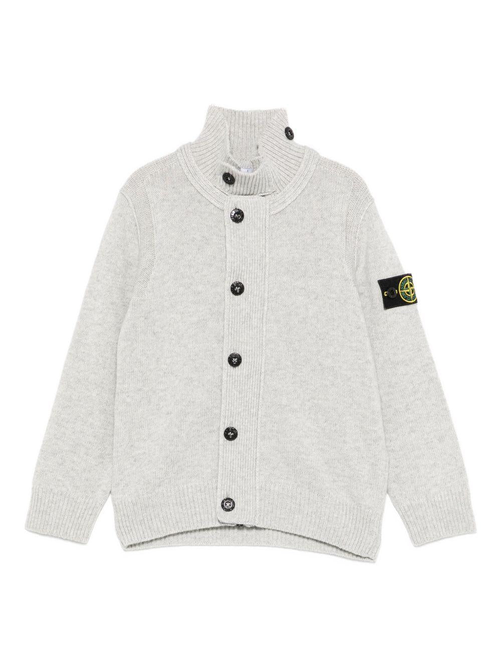 STONE ISLAND Cardigan in maglia con bottoni