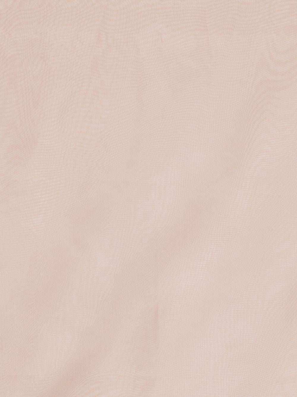 D EXTERIOR Sciarpa foulard rosa trasparente