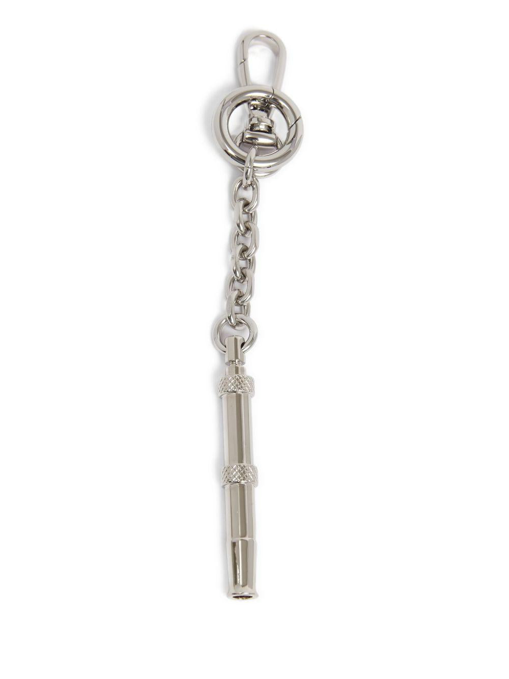 MAISON MARGIELA Portachiavi argento in ottone