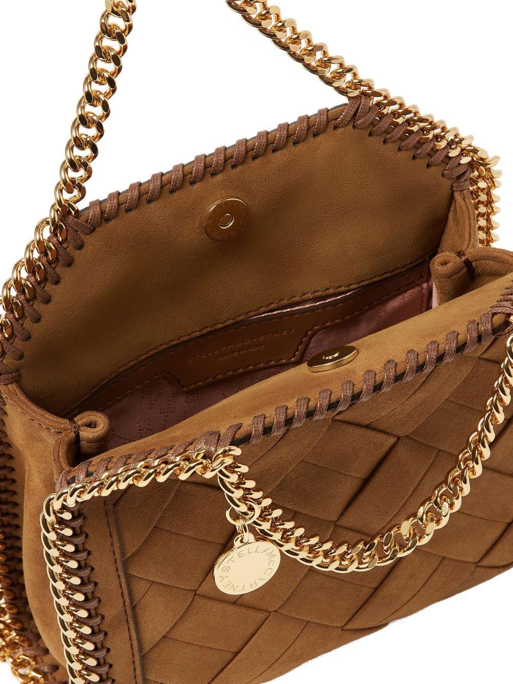 STELLA MCCARTNEY Borsa Falabella in ecopelle intrecciata