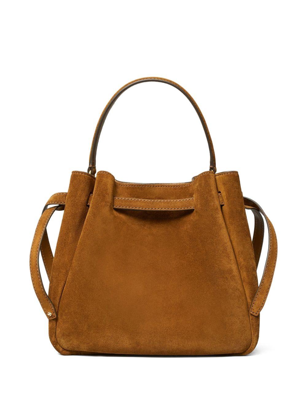 TORY BURCH Borsa in suede marrone