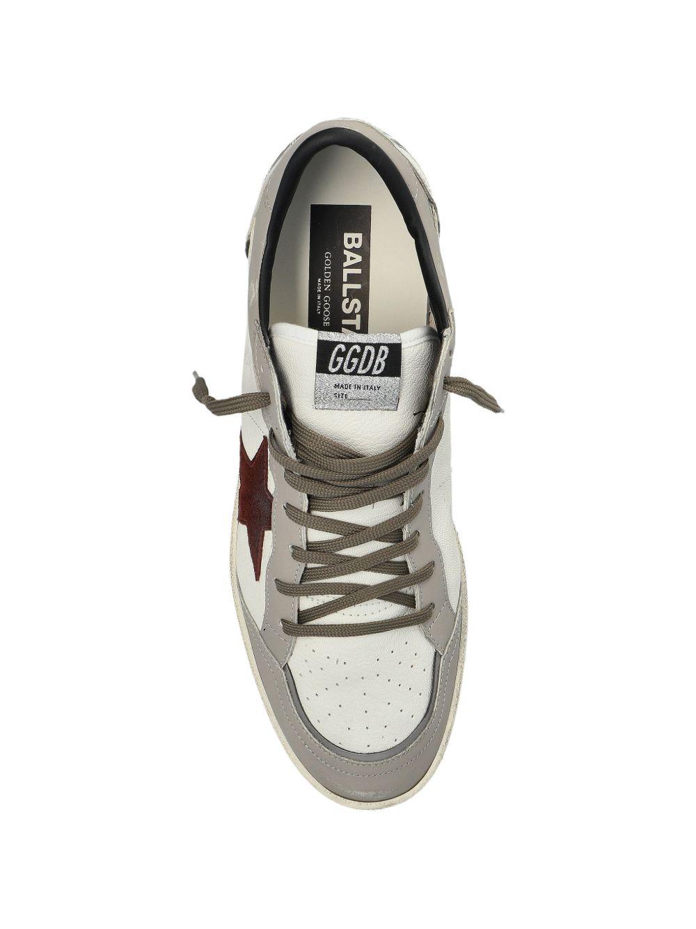 GOLDEN GOOSE Sneakers 'Ball Star' in pelle con stella