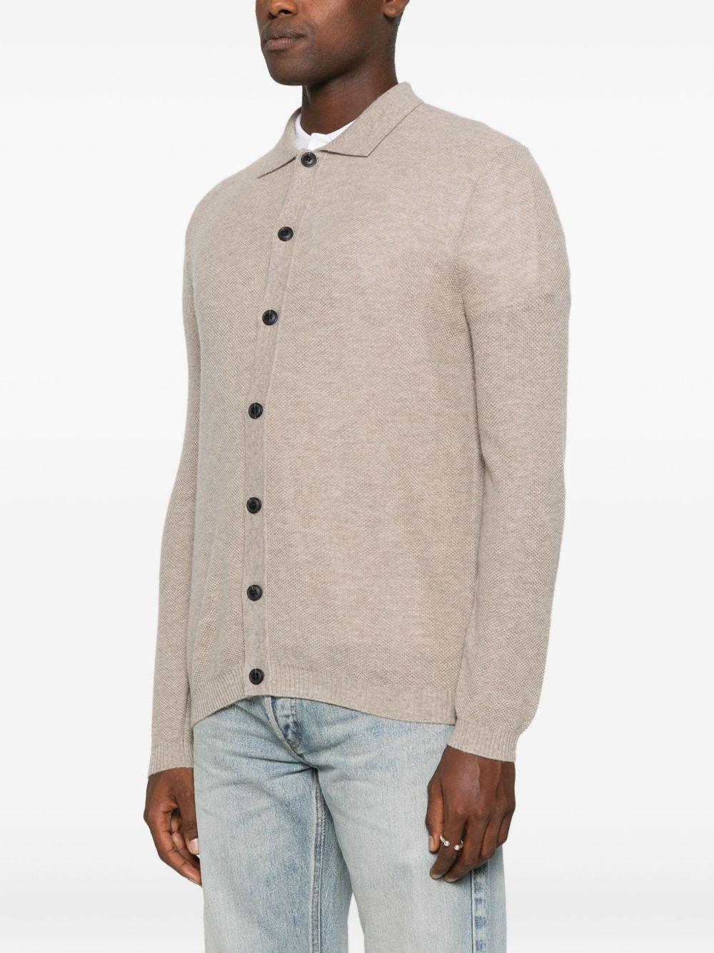 ALPHA STUDIO Cardigan con colletto