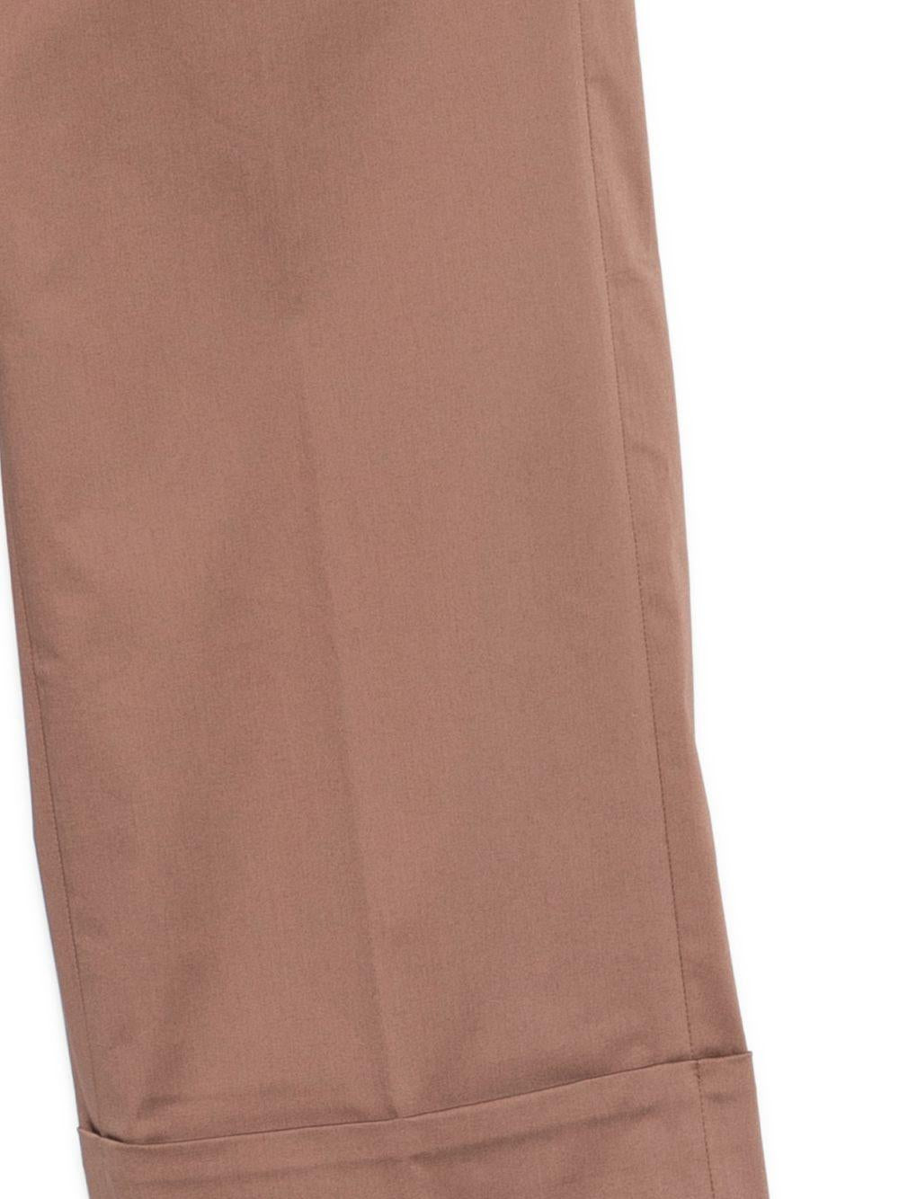 NINE IN THE MORNING Pantaloni marroni Mina in cotone